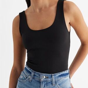 Express Body Contour Bodysuit w/ full brief (Black) 🖤